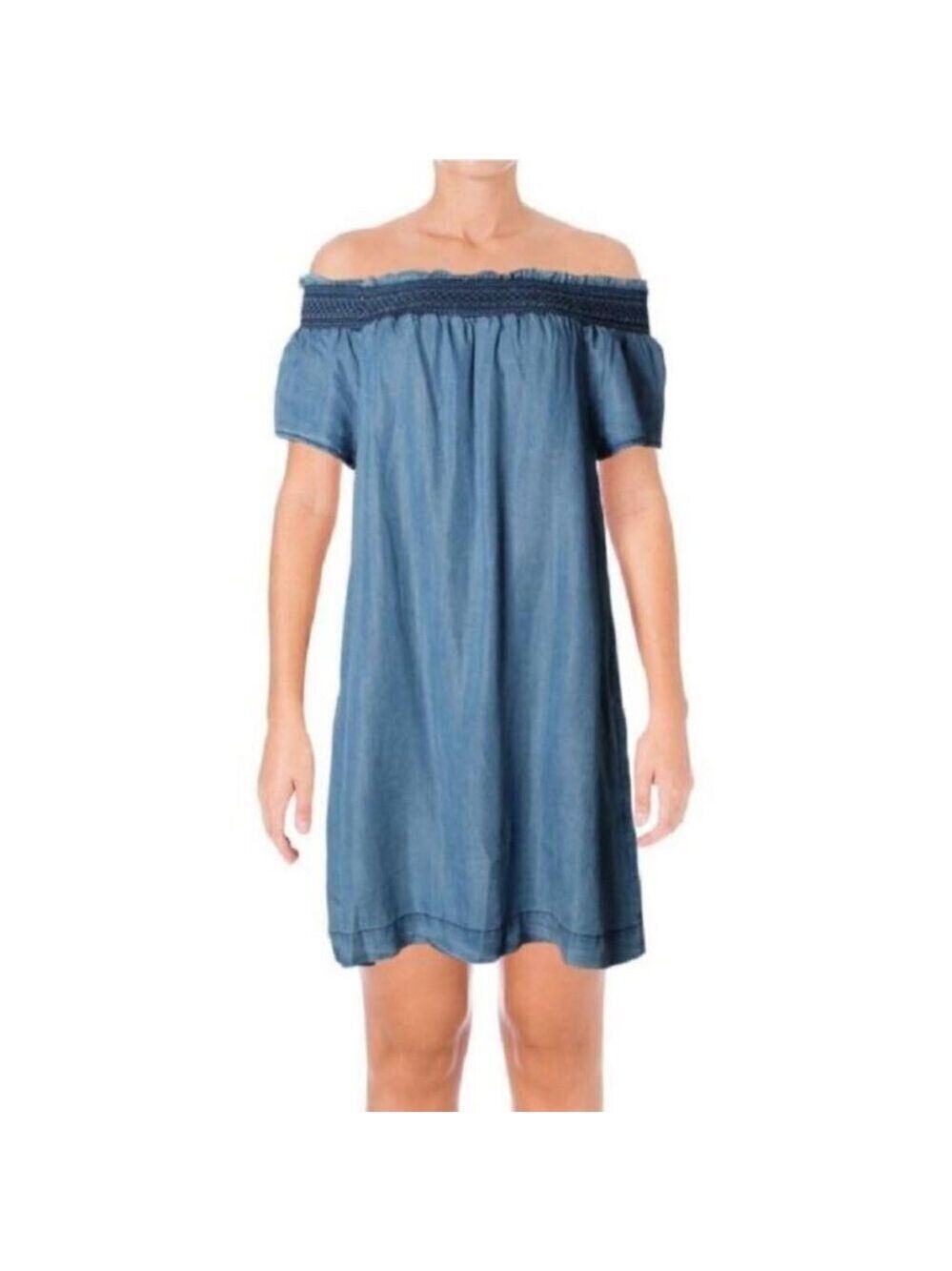 ** Velvet Heart 100% Tencel Chambray Mini Dress Size S